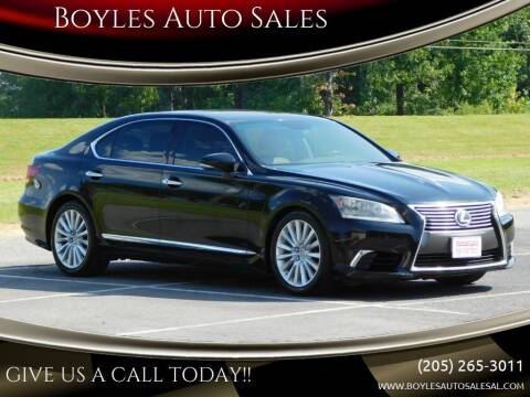 2013 Lexus LS 460 for sale at Boyles Auto Sales in Jasper AL