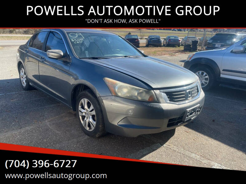 2009 Honda Accord for sale at POWELLS AUTOMOTIVE GROUP in Gastonia NC