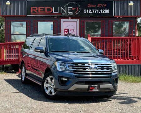 2020 Ford Expedition MAX for sale at REDLINE AUTO SALES LLC in Cedar Creek TX