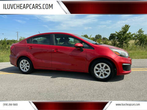2017 Kia Rio for sale at ILUVCHEAPCARS.COM in Tulsa OK