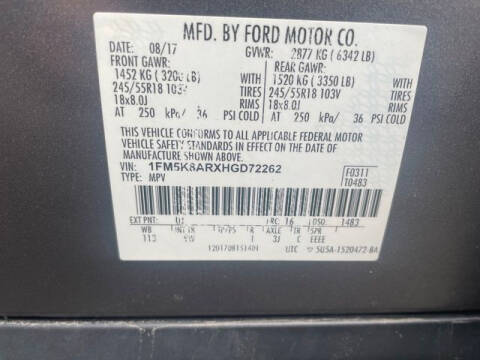 2017 Ford Explorer Police Interceptor Utility