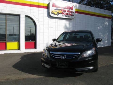 2012 Honda Accord for sale at Unlimited Auto Sales & Detailing, LLC in Windsor Locks CT