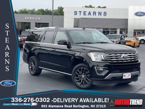 2021 Ford Expedition MAX for sale at Stearns Ford in Burlington NC