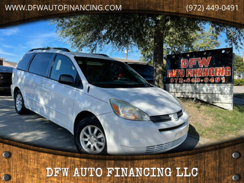 2005 Toyota Sienna for sale at Bad Credit Call Fadi in Dallas TX