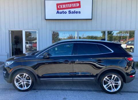 2016 Lincoln MKC for sale at Certified Auto Sales in Des Moines IA