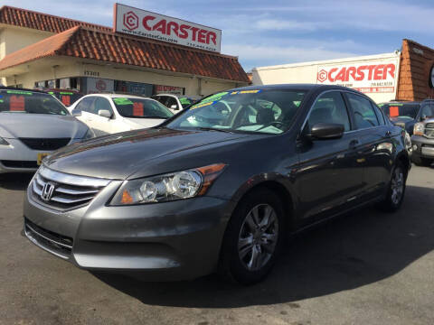 2012 Honda Accord for sale at CARSTER in Huntington Beach CA