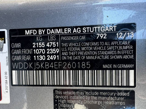 2014 Mercedes-Benz E-Class E 350