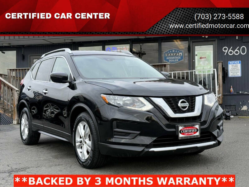 2020 Nissan Rogue for sale at CERTIFIED CAR CENTER in Fairfax VA