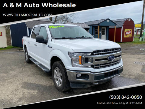 2019 Ford F-150 for sale at A & M Auto Wholesale in Tillamook OR