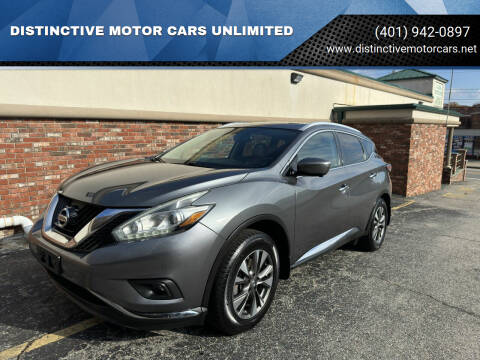 2015 Nissan Murano for sale at DISTINCTIVE MOTOR CARS UNLIMITED in Johnston RI