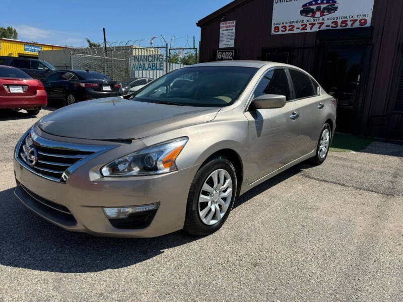 2015 Nissan Altima for sale at KLB AUTO SALE in Houston TX