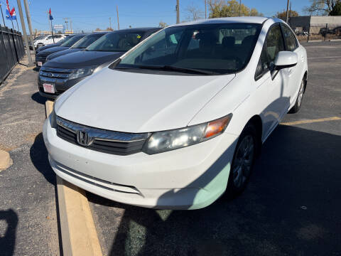 2012 Honda Civic for sale at Affordable Autos in Wichita KS