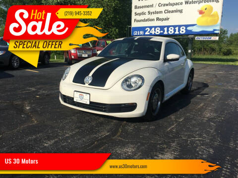 2013 Volkswagen Beetle for sale at US 30 Motors in Crown Point IN