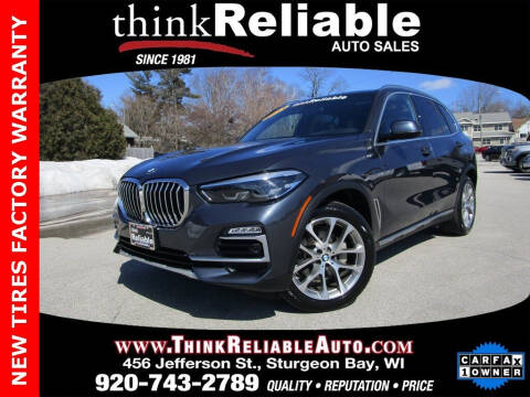 2021 BMW X5 for sale at RELIABLE AUTOMOBILE SALES, INC in Sturgeon Bay WI