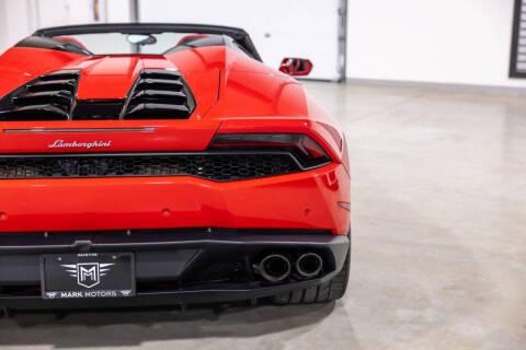 2017 Lamborghini Huracan LP 610-4 Spyder