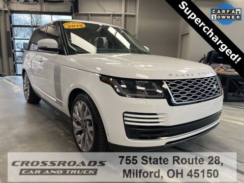 2019 Land Rover Range Rover for sale at Crossroads Car & Truck in Milford OH