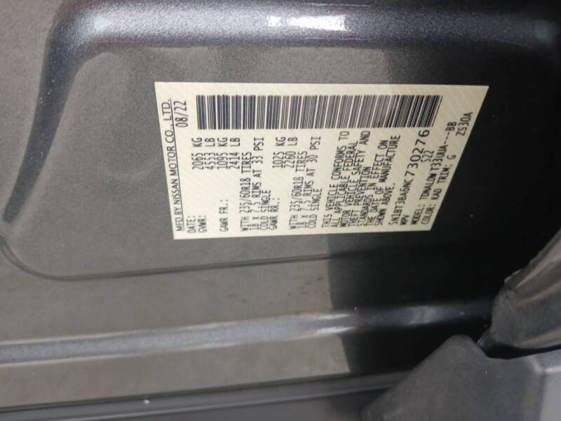 2022 Nissan Rogue SV