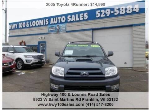 2005 Toyota 4Runner for sale at Highway 100 & Loomis Road Sales in Franklin WI