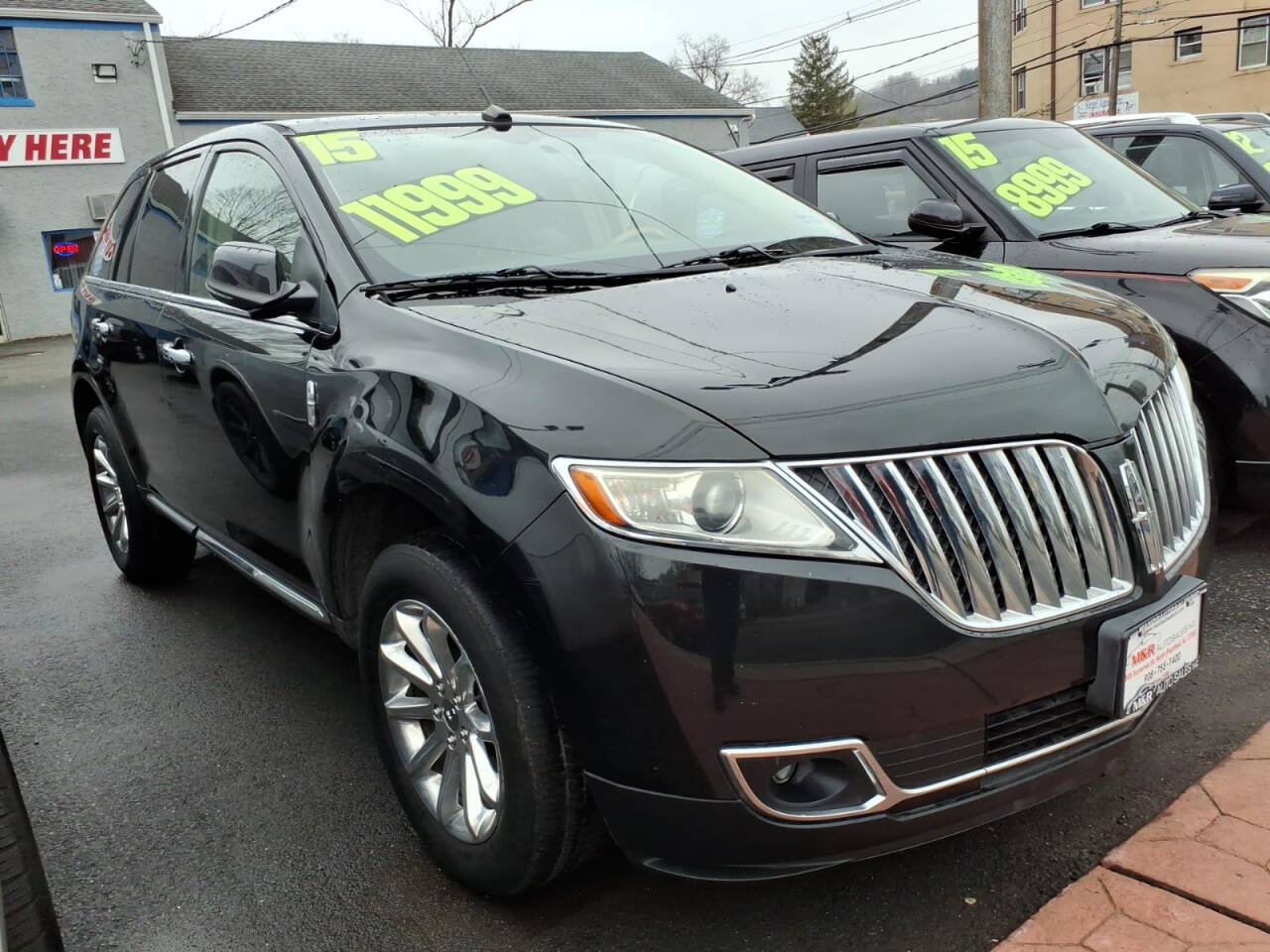 Black 2015 Lincoln MKX Base AWD 4dr SUV 1