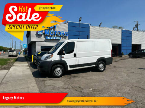 2015 RAM ProMaster for sale at Legacy Motors in Detroit MI