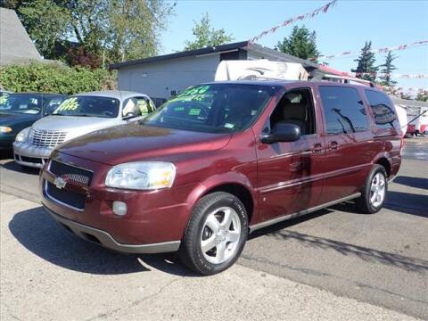 2008 Chevrolet Uplander for sale at steve and sons auto sales - Steve & Sons Auto Sales 2 in Portland OR