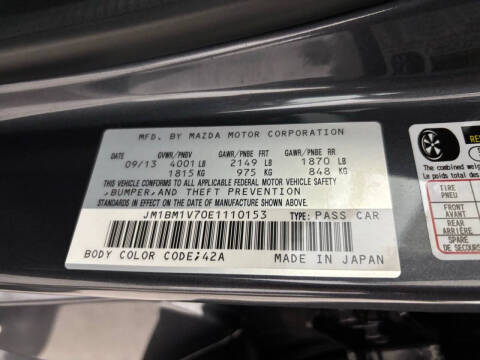 2014 Mazda MAZDA3 i Touring