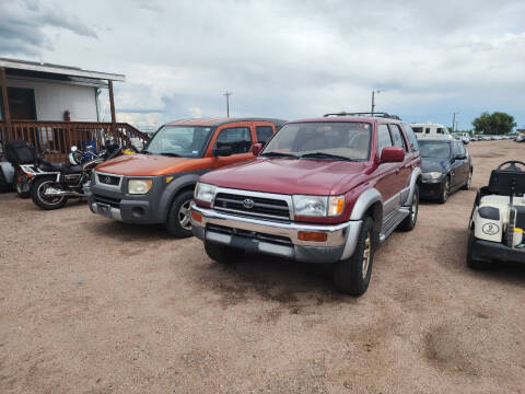 1996 Toyota 4Runner for sale at PYRAMID MOTORS - Fountain Lot in Fountain CO