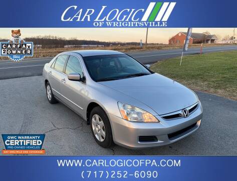 2007 Honda Accord for sale at Car Logic of Wrightsville in Wrightsville PA