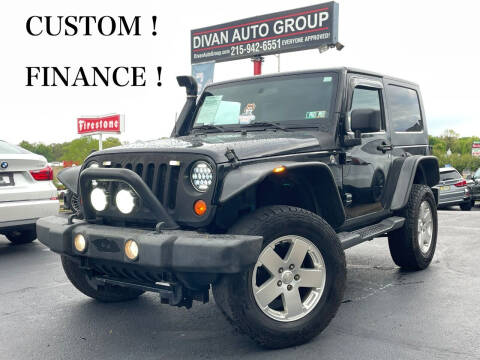 2010 Jeep Wrangler for sale at Divan Auto Group in Feasterville Trevose PA