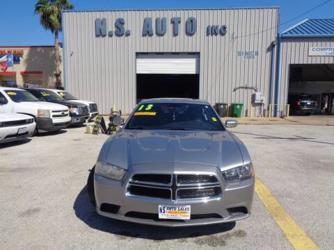 2013 Dodge Charger for sale at N.S. Auto Sales Inc. in Houston TX