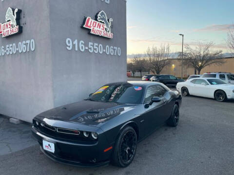 2017 Dodge Challenger for sale at LIONS AUTO SALES in Sacramento CA