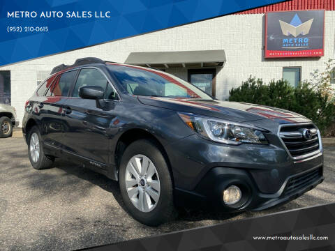 2018 Subaru Outback for sale at METRO AUTO SALES LLC in Lino Lakes MN