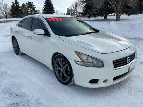 2013 Nissan Maxima for sale at BELOW BOOK AUTO SALES in Idaho Falls ID