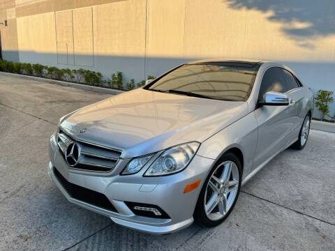 2011 Mercedes-Benz E-Class for sale at Auto Beast in Fort Lauderdale FL