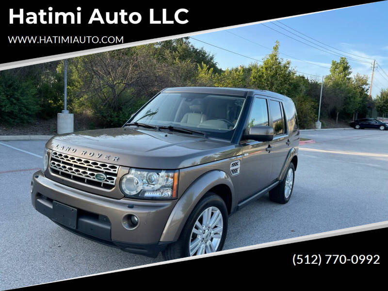 2011 Land Rover LR4 for sale at Hatimi Auto LLC in Buda TX