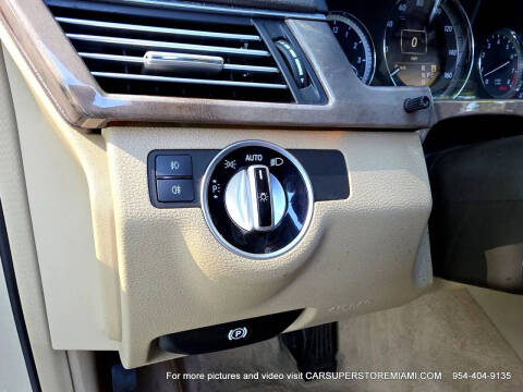 2011 Mercedes-Benz E-Class