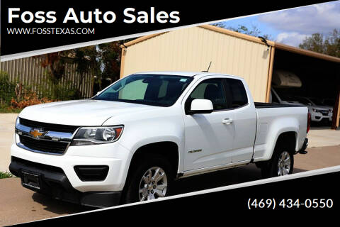 2020 Chevrolet Colorado for sale at Foss Auto Sales in Forney TX