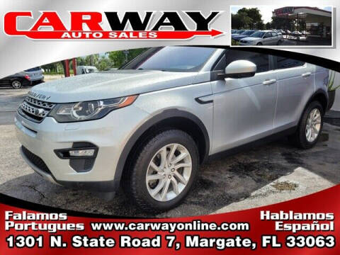 2016 Land Rover Discovery Sport for sale at CARWAY Auto Sales in Margate FL