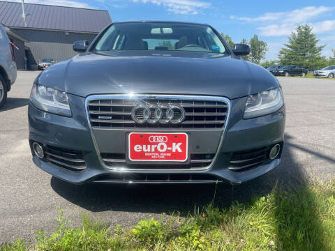 2011 Audi A4 for sale at eurO-K in Benton ME