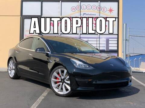 2018 Tesla Model 3 for sale at Las Vegas Auto Sports in Las Vegas NV
