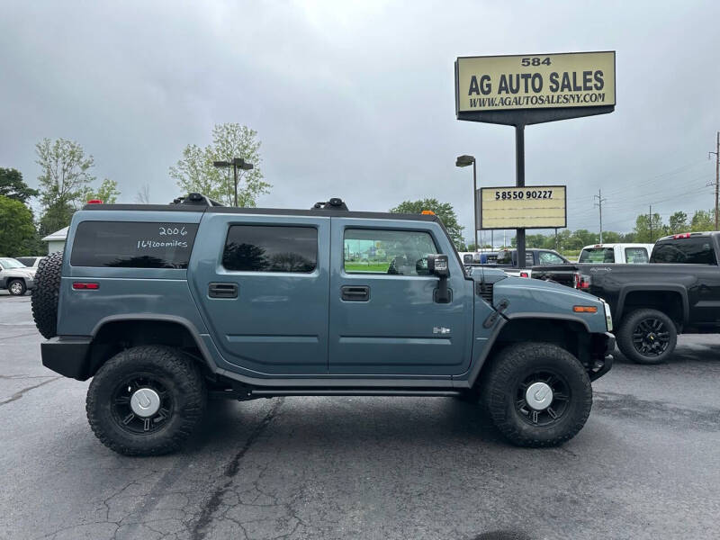 2006 HUMMER H2 for sale at AG Auto Sales in Ontario NY