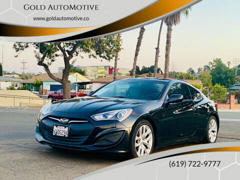 2013 Hyundai Genesis Coupe for sale at Gold AutoMotive in San Diego CA