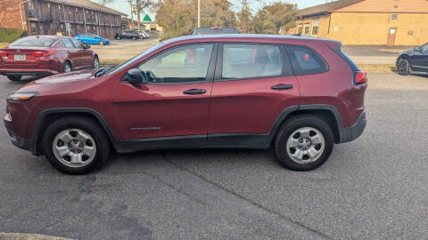 2015 Jeep Cherokee for sale at Funderburk Auto Wholesale in Chesapeake VA