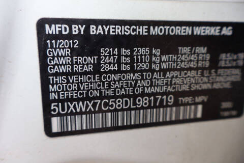 2013 BMW X3 xDrive35i