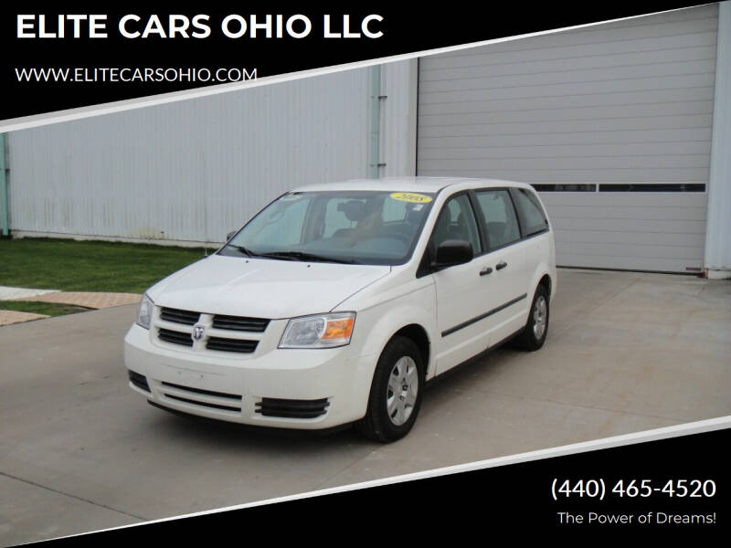 2008 Dodge Grand Caravan for sale at ELITE CARS OHIO LLC in Solon OH