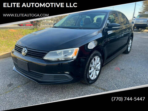 2012 Volkswagen Jetta for sale at ELITE AUTOMOTIVE LLC in Alpharetta GA