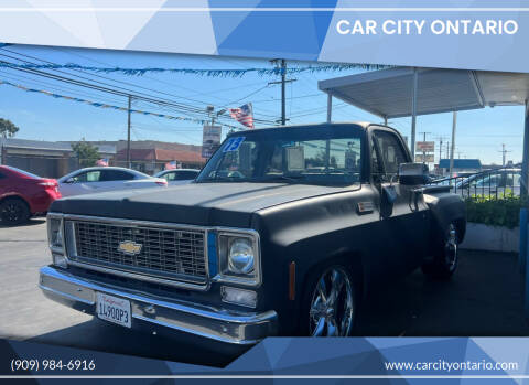 1973 GMC C15 stepside for sale at Car City Ontario in Ontario CA