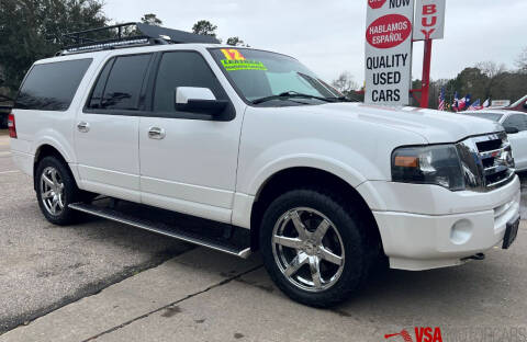 2012 Ford Expedition EL for sale at VSA MotorCars in Cypress TX