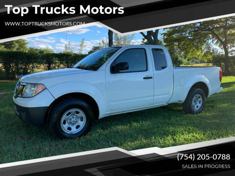 2017 Nissan Frontier for sale at Top Trucks Motors in Pompano Beach FL