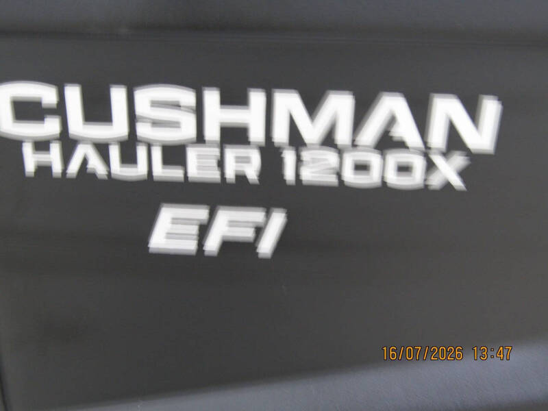 2027 Cushman hauler 1200X